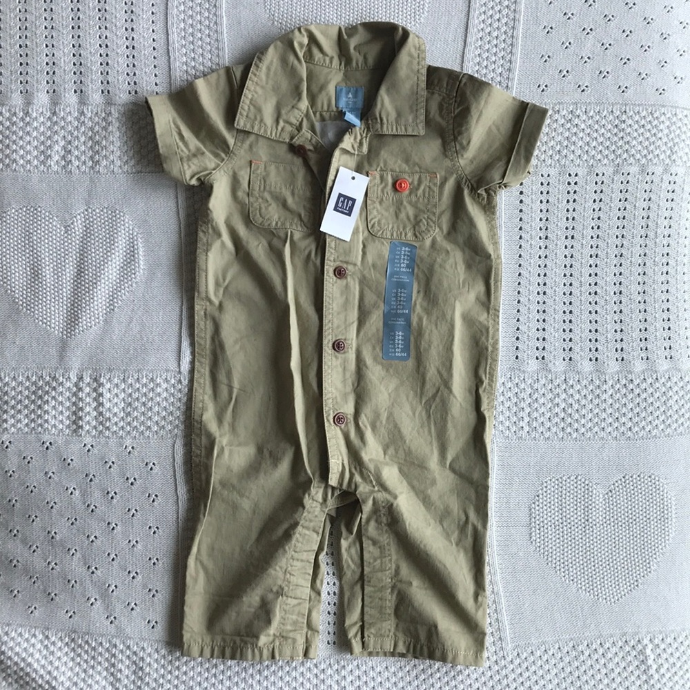 BabyGap One Piece Short Sleeve Romper Suit (3-6m)